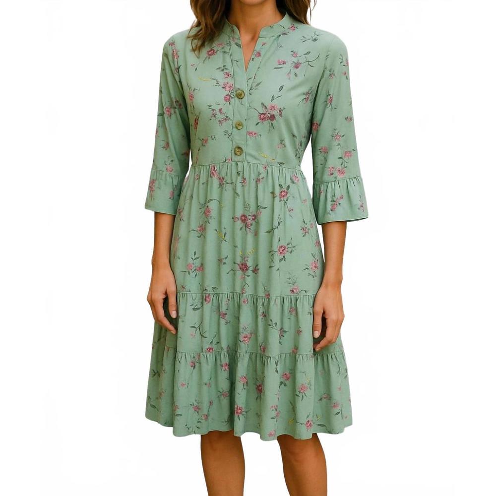 NEW DIVA USA babydoll dress in pale green